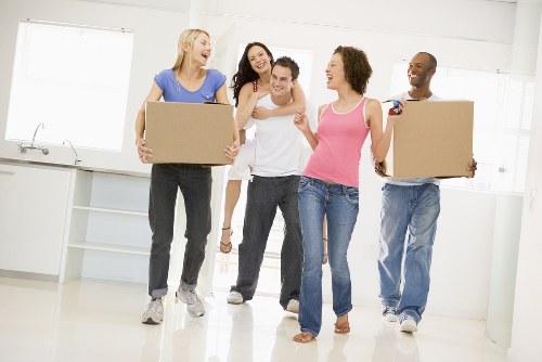 Local man with a van helping with a residential move in Kilburn