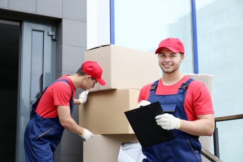 Preparation and loading for a moving truck booking in Kilburn
