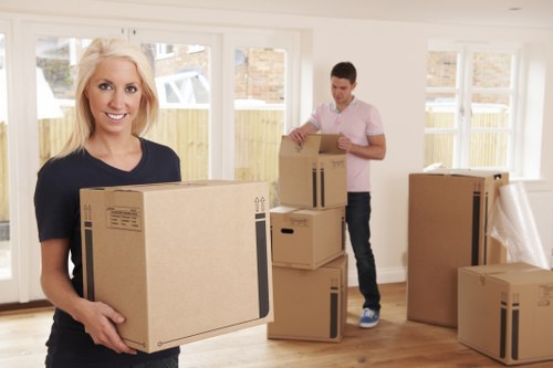 Removal team planning a local move in Kilburn
