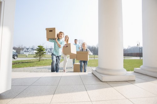 Professional packing and unpacking support for a Kilburn home move