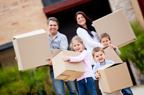 Moving day logistics for a business relocation in Kilburn